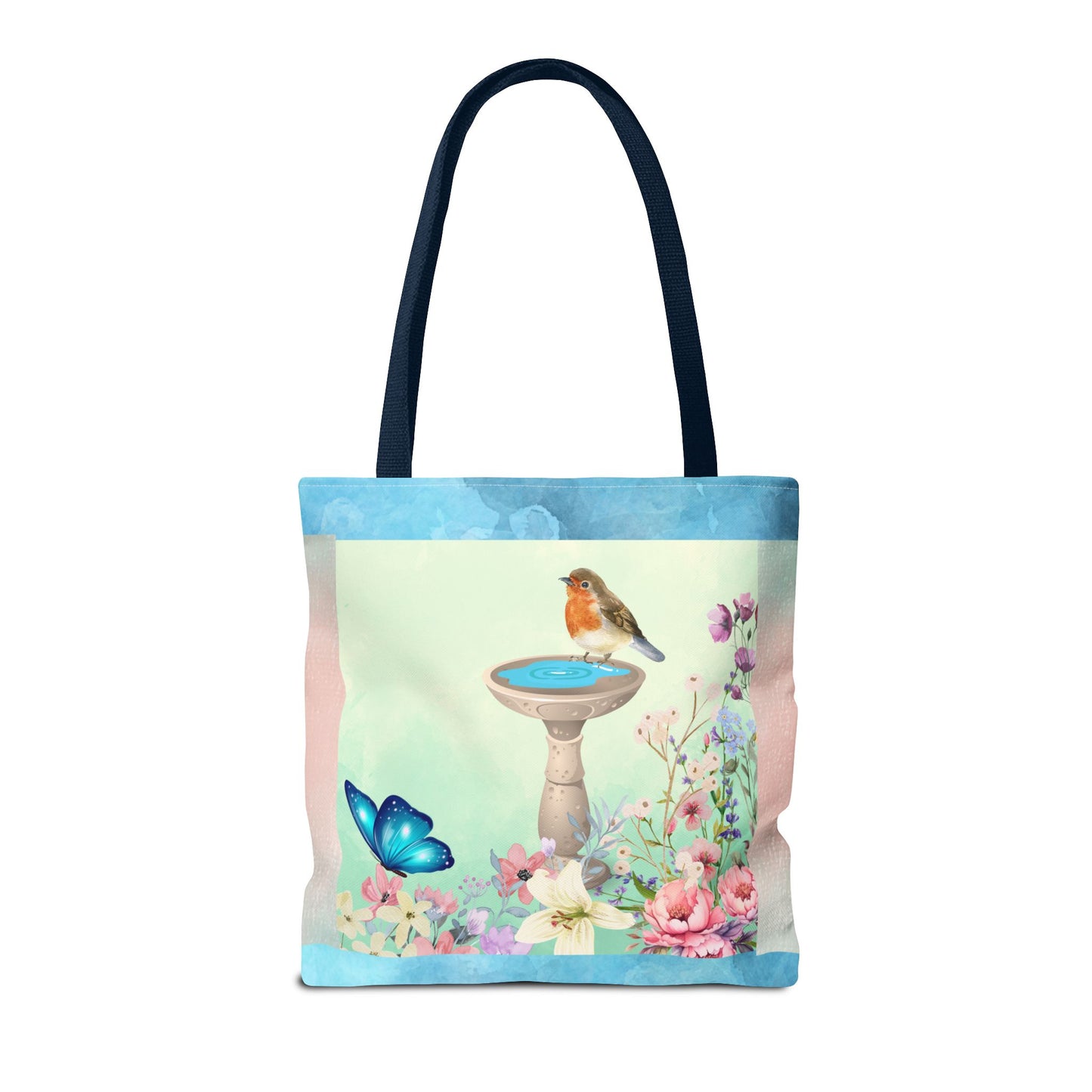 Bird Bath Tote Bag (AOP)