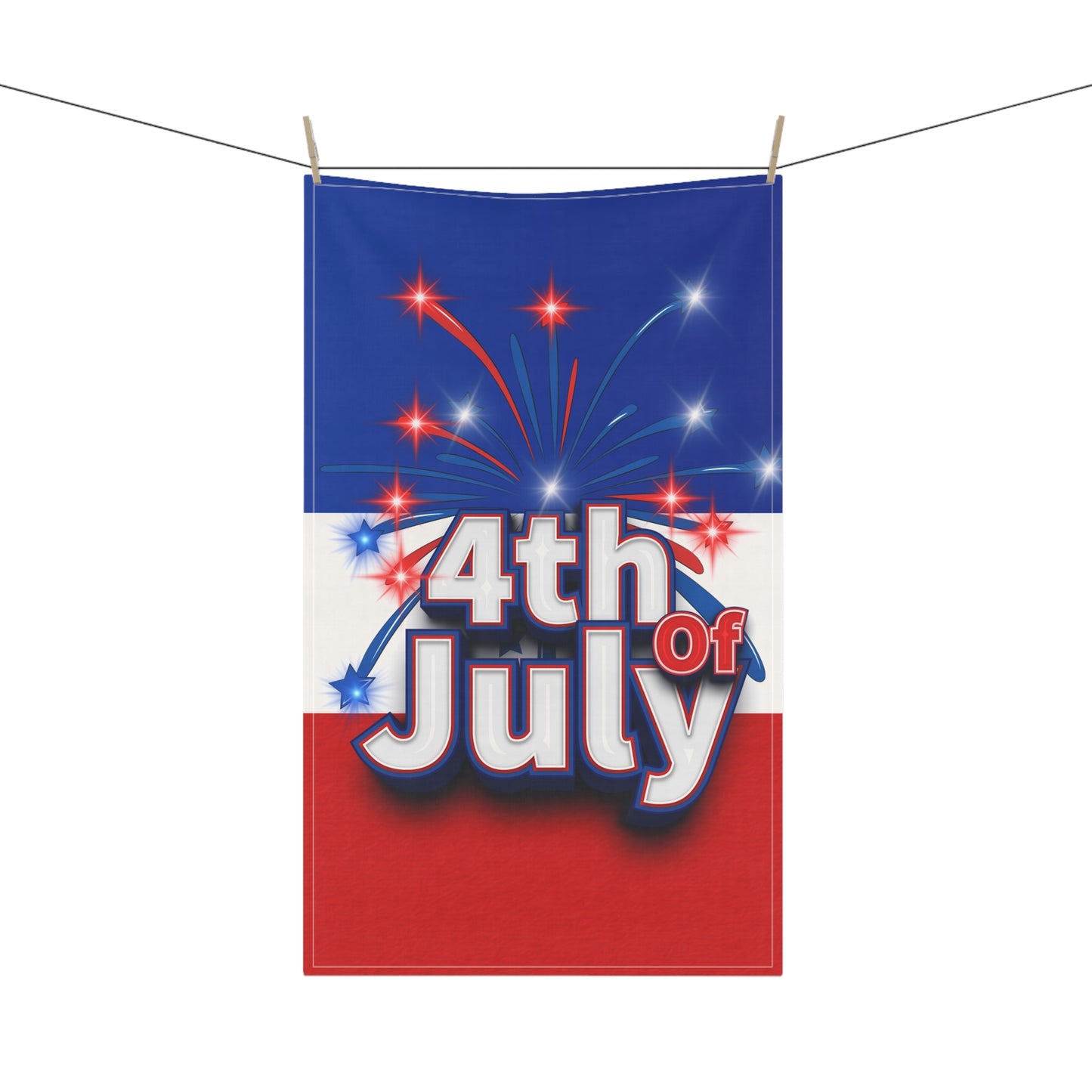 4th of july Tea Towels (cotton, poly)