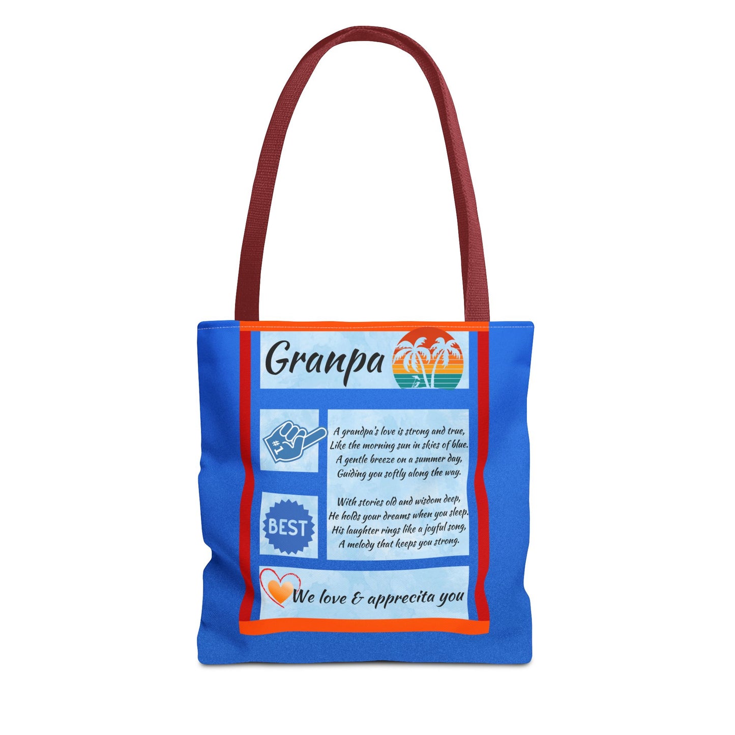 Grandpa Love Tote Bag