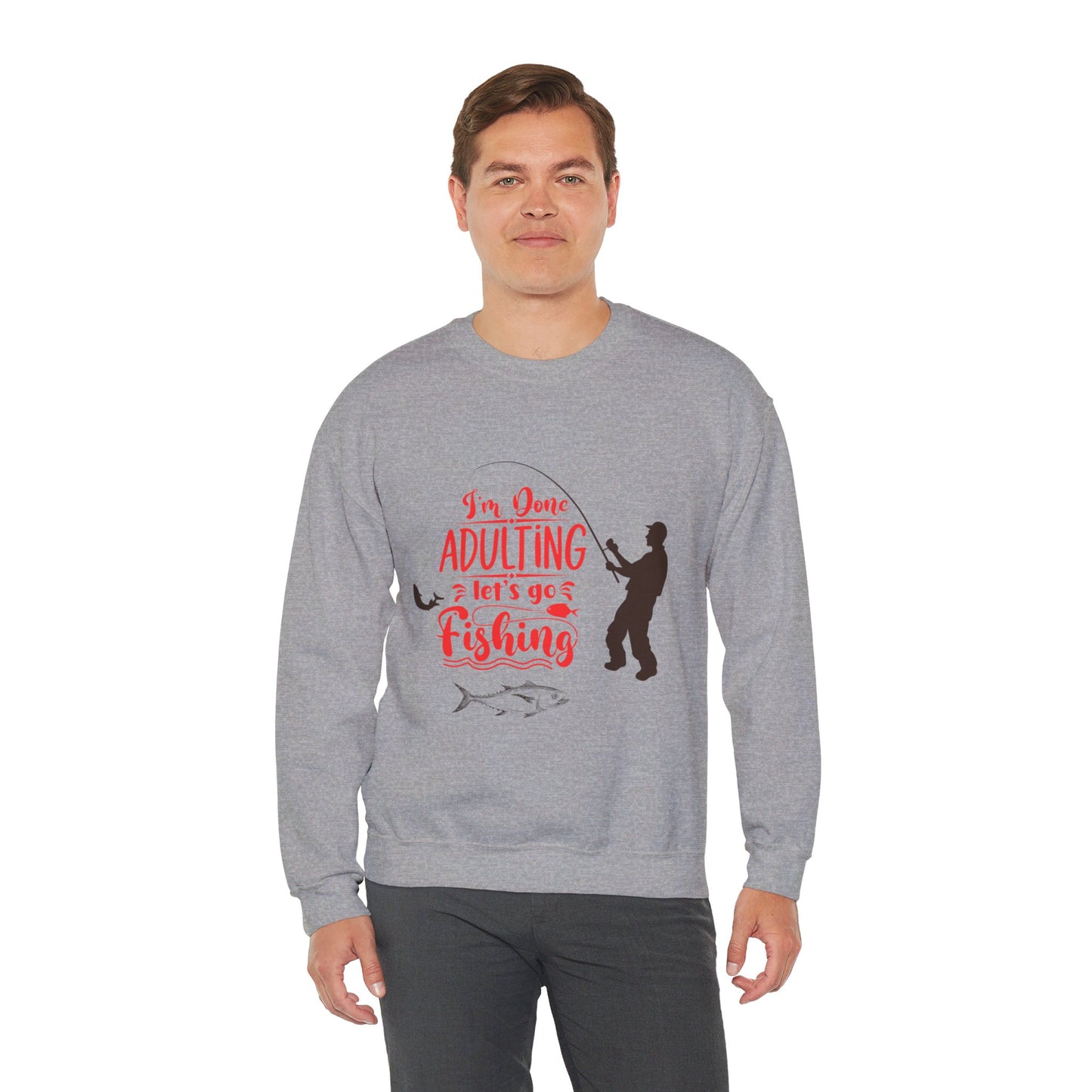 Lets Go Fishing Sweatshirt