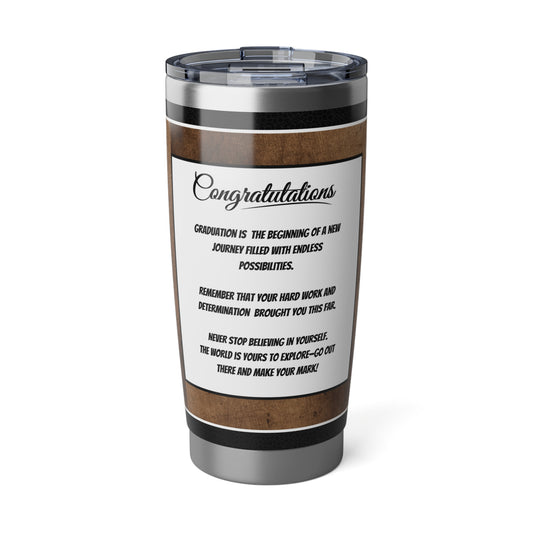 Congratulations - 20oz Tumbler