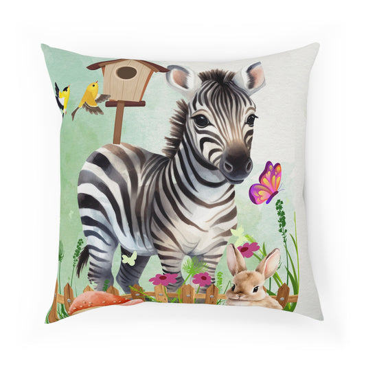 Zebra pillow