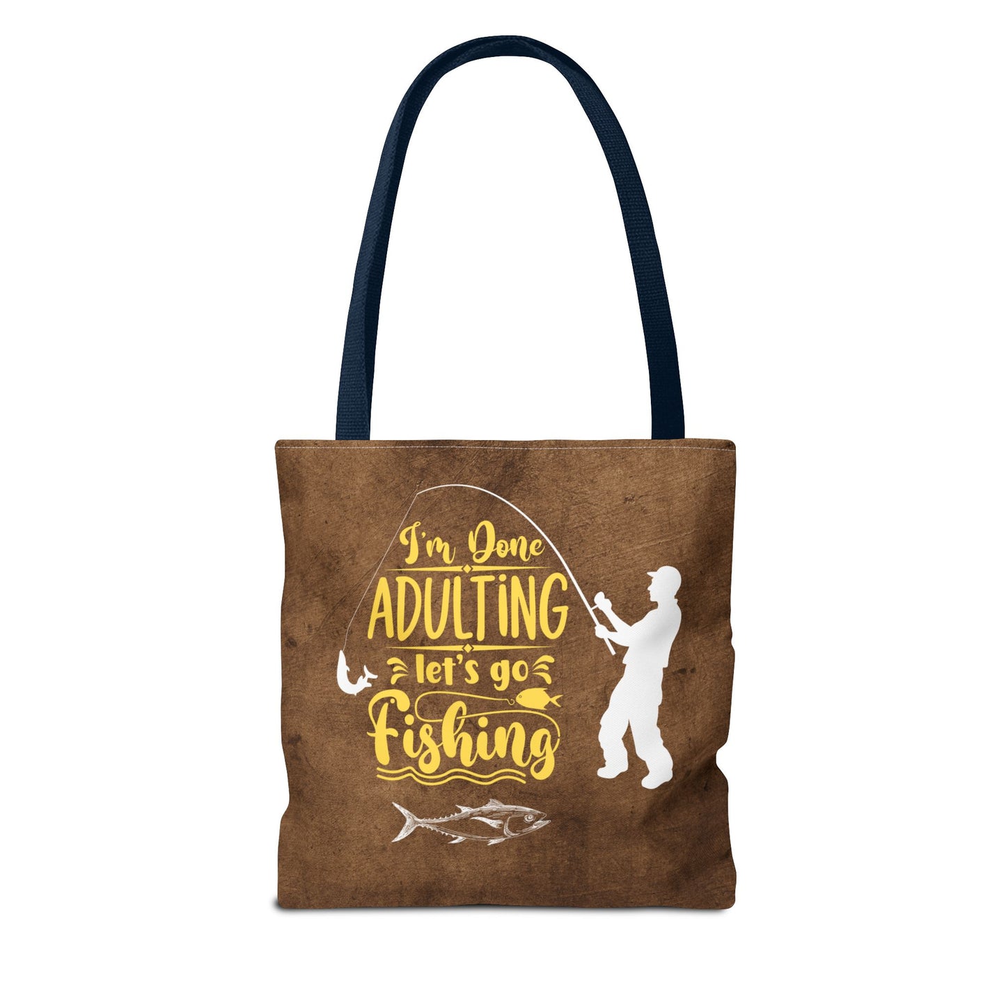 Lets Go Fishing Tote Bag