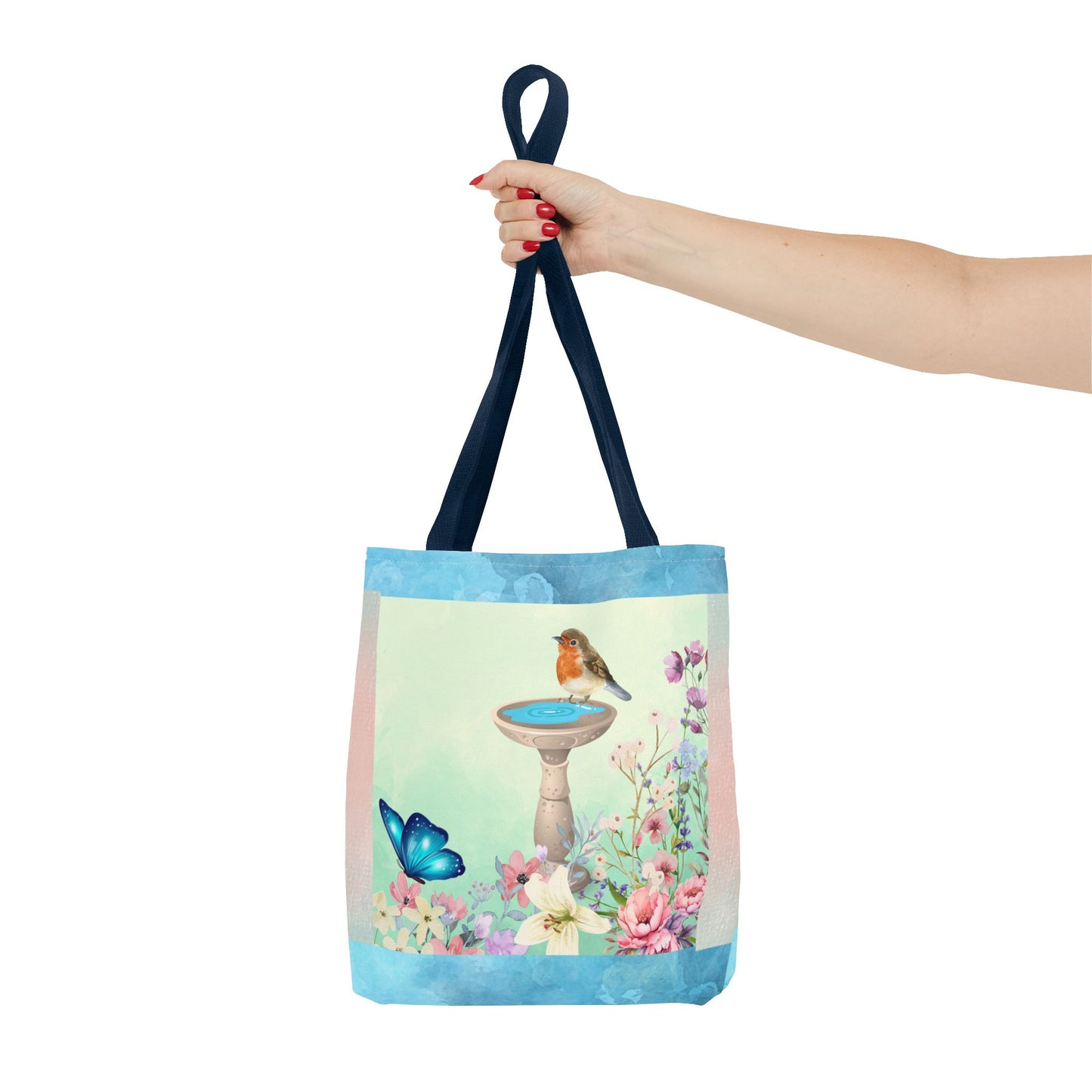 Bird Bath Tote Bag (AOP)