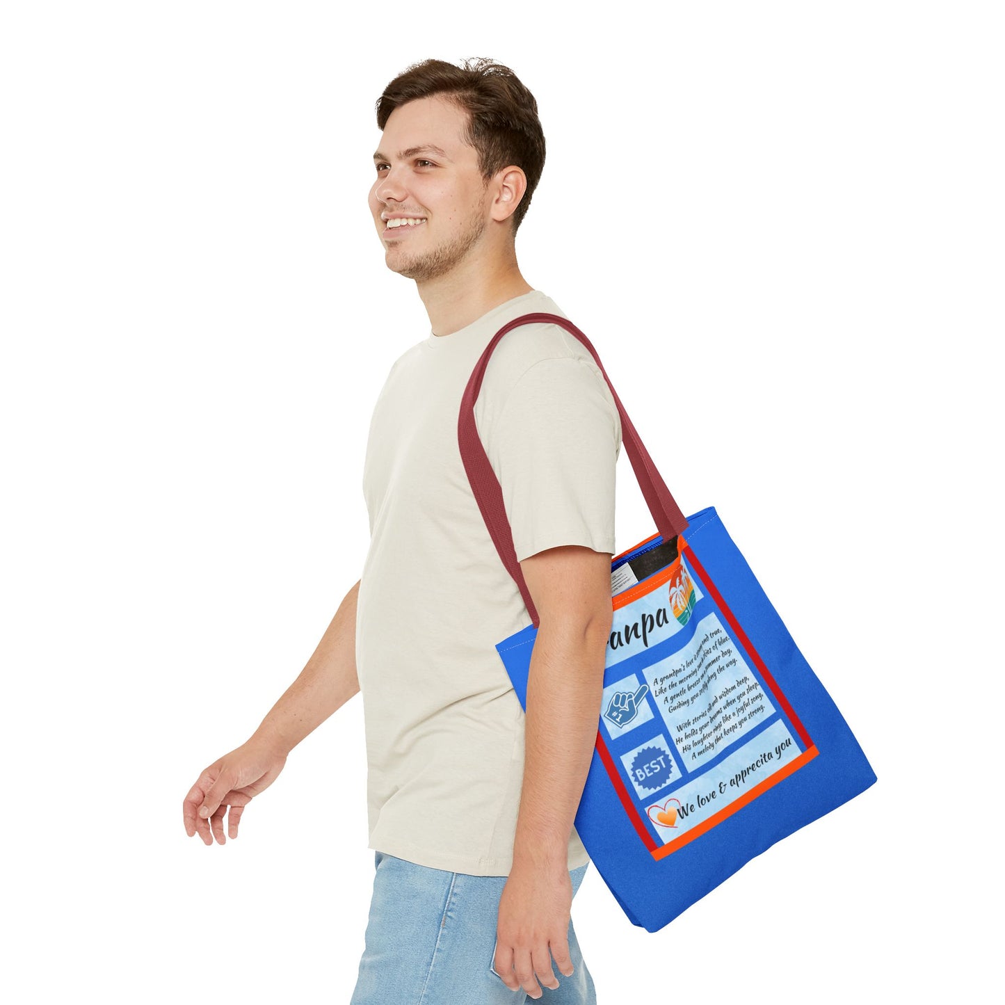 Grandpa Love Tote Bag