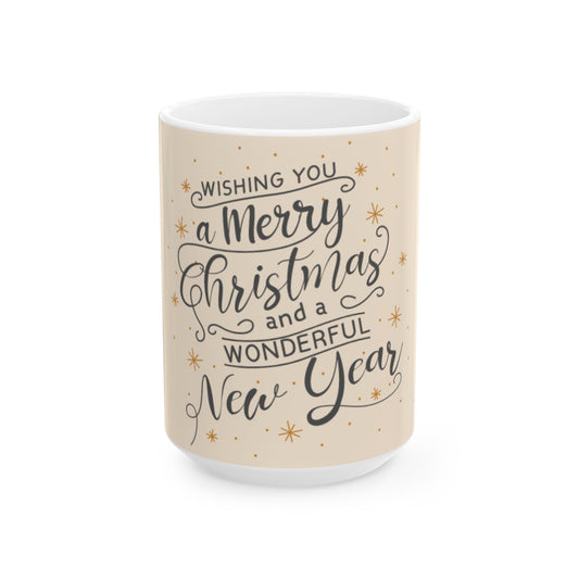 Christmas New Year Mug, (11oz, 15oz)