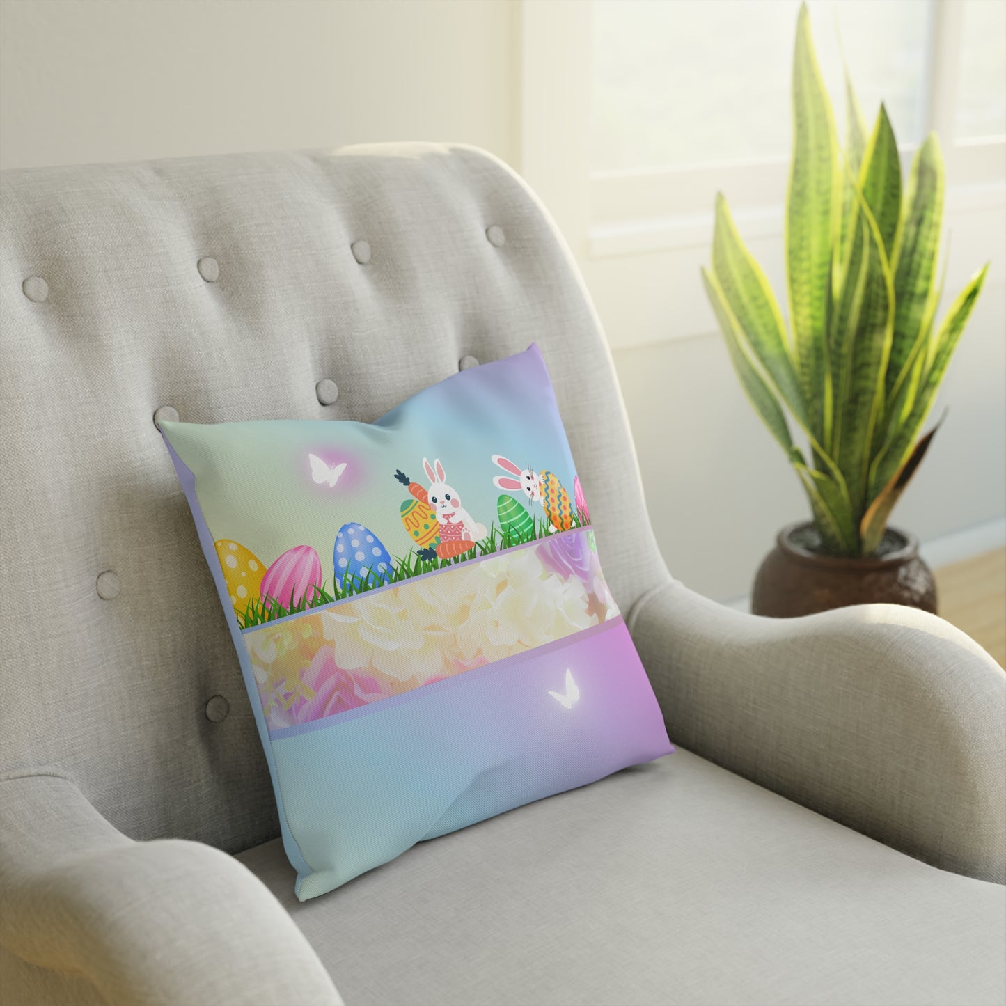 Easter Eggs Pillow