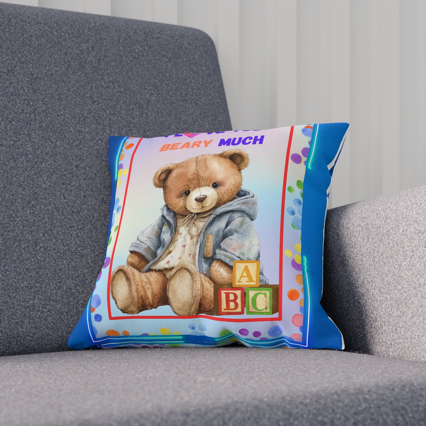 Beary Love  Pillow -