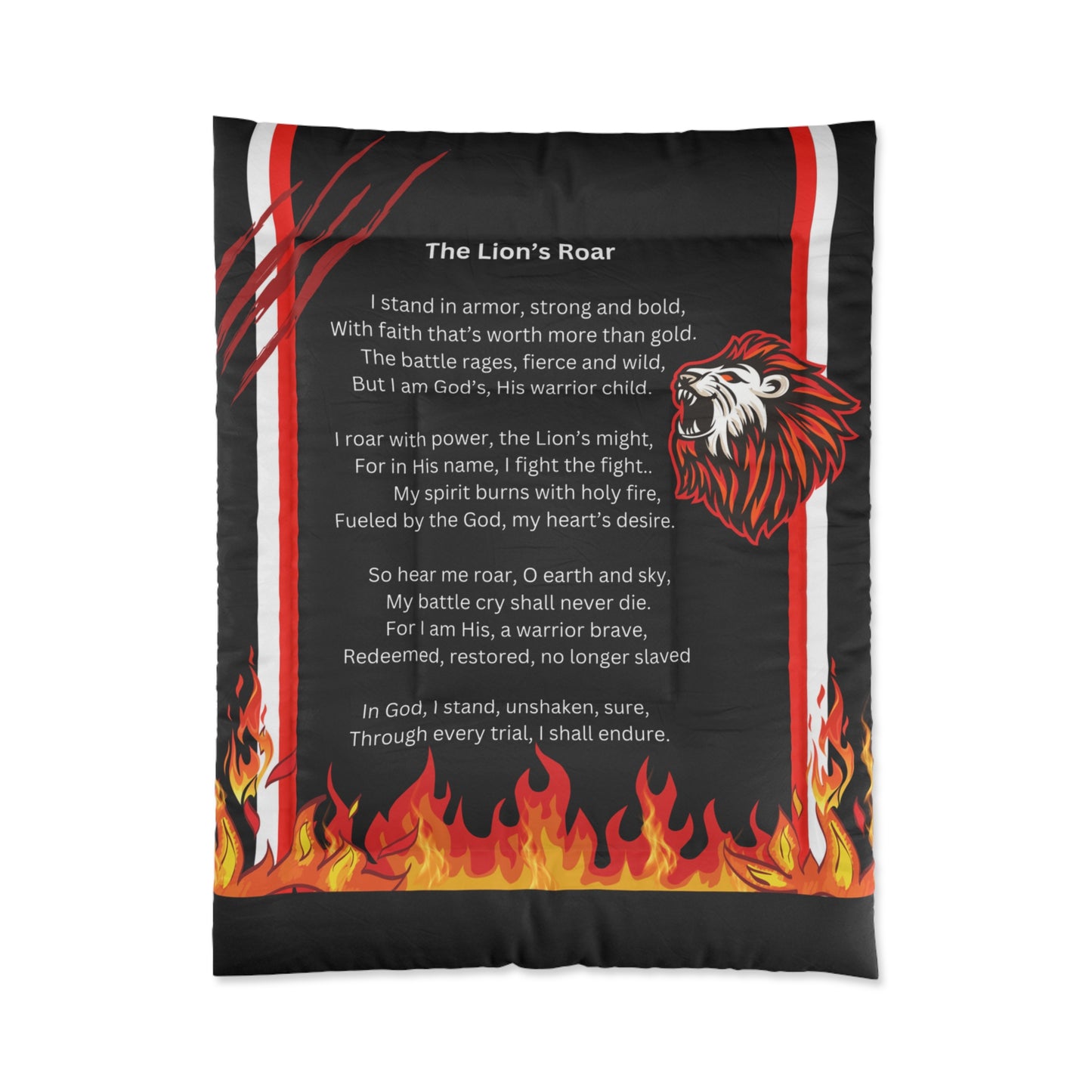 The Lions Roar Comforter