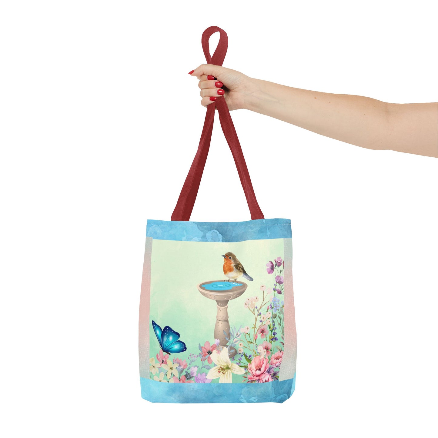 Bird Bath Tote Bag (AOP)