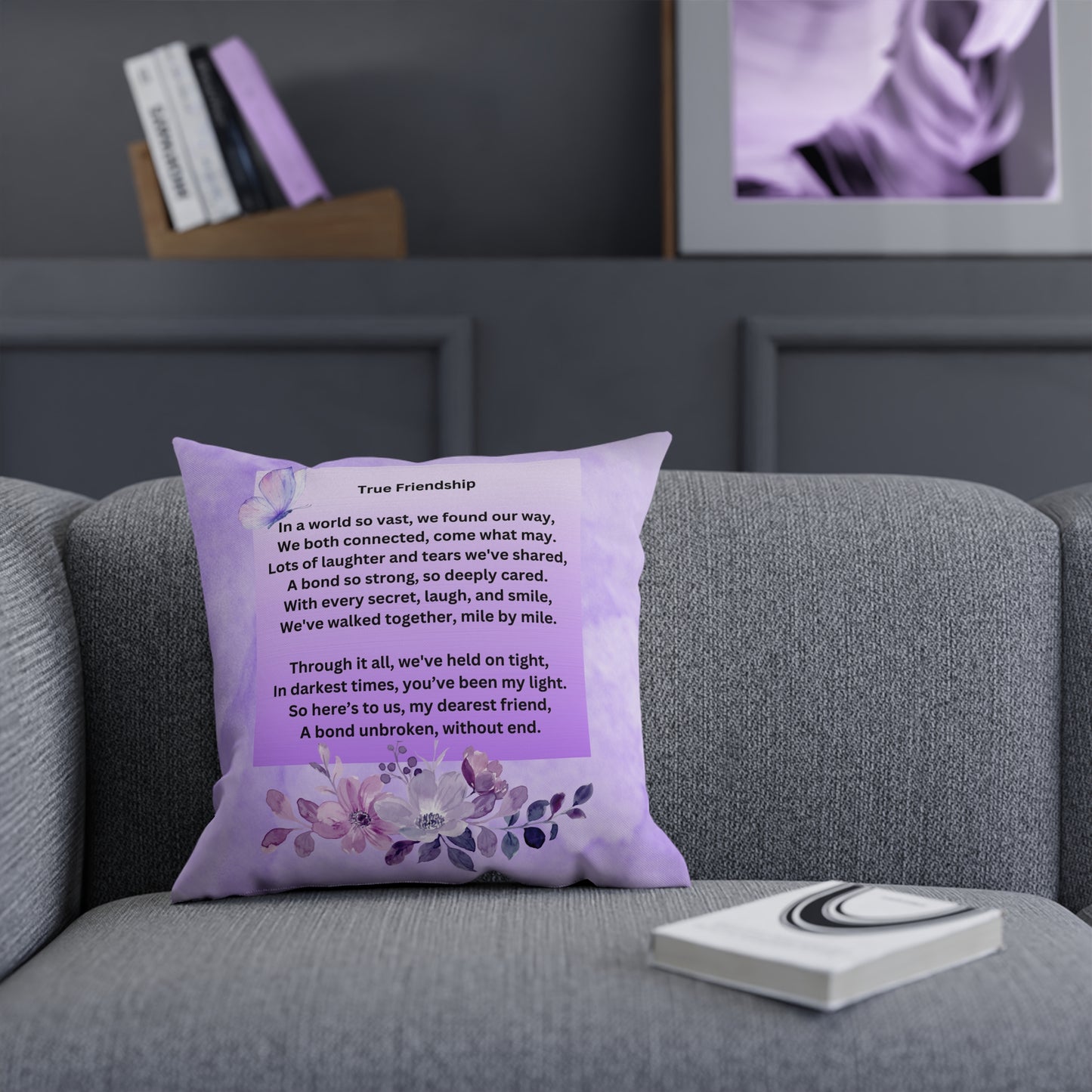 True Friendship Pillow