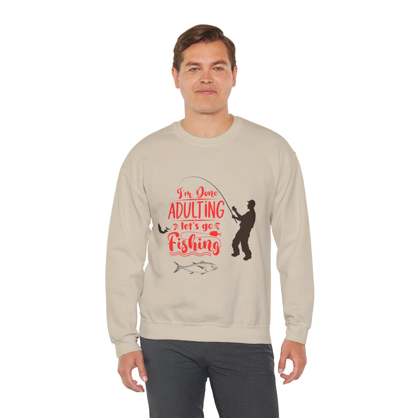 Lets Go Fishing Sweatshirt