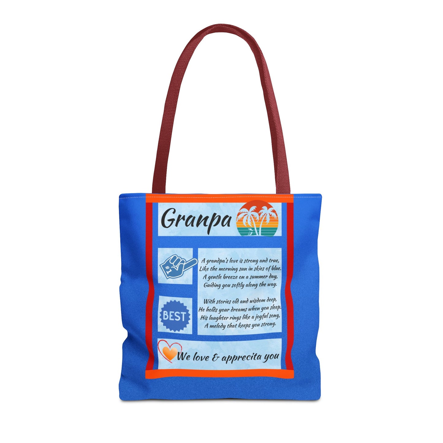 Grandpa Love Tote Bag