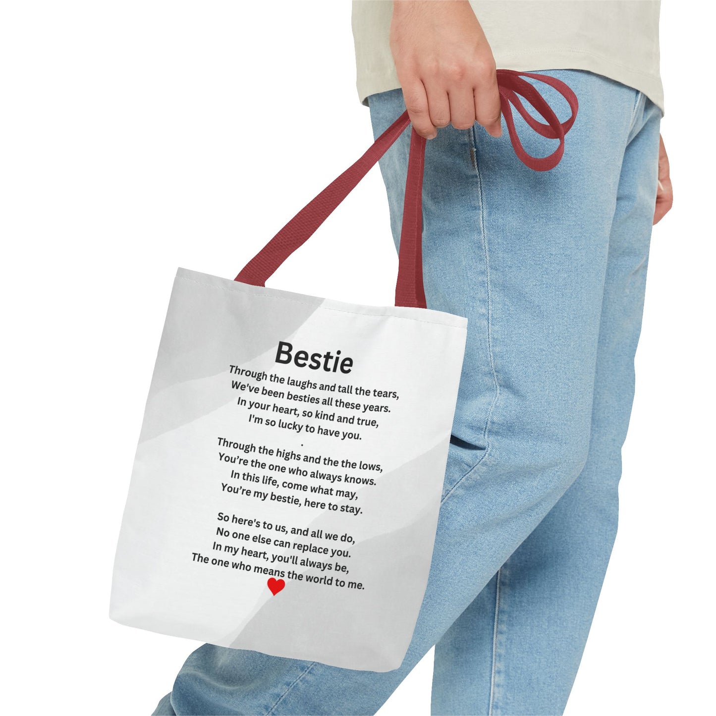 Bestie - Tote Bag (AOP)