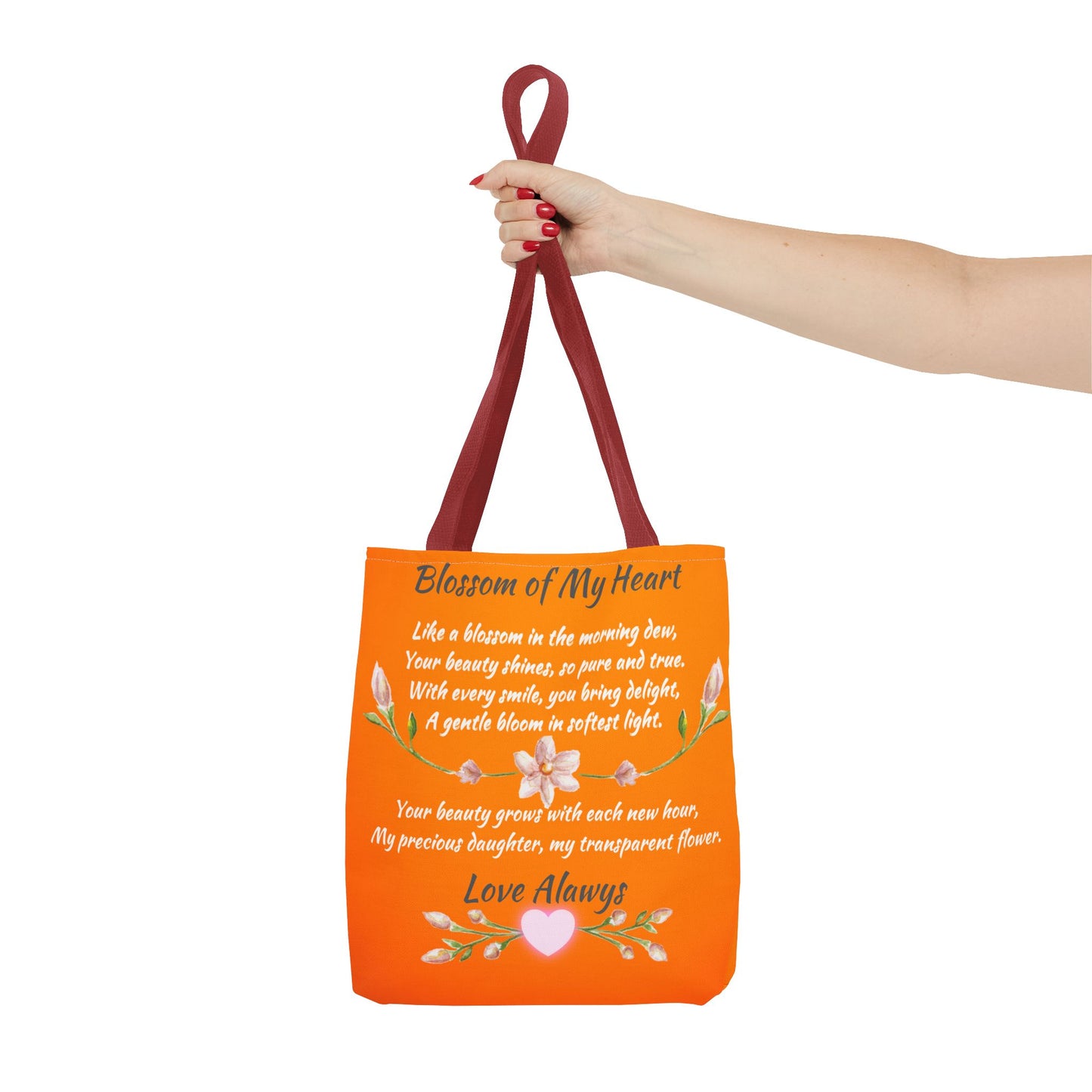 Blossom of My Heart Tote Bag -