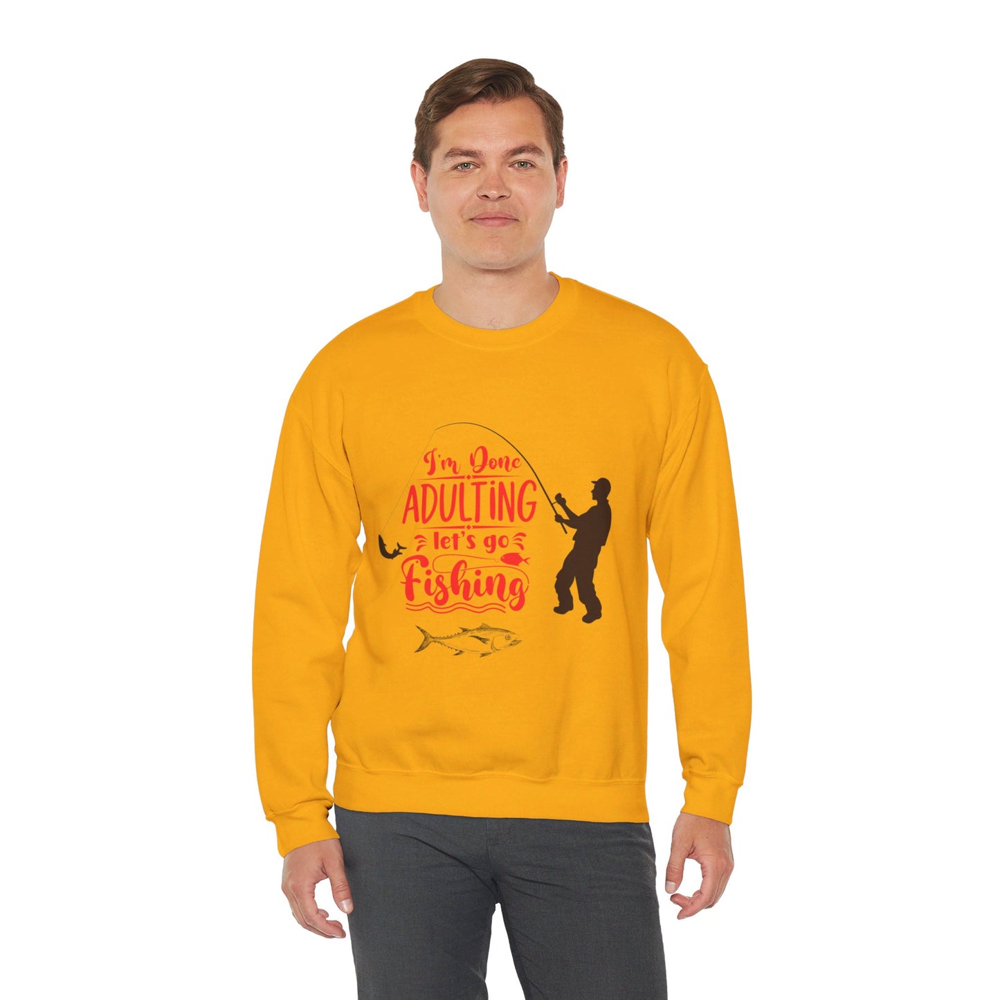 Lets Go Fishing Sweatshirt