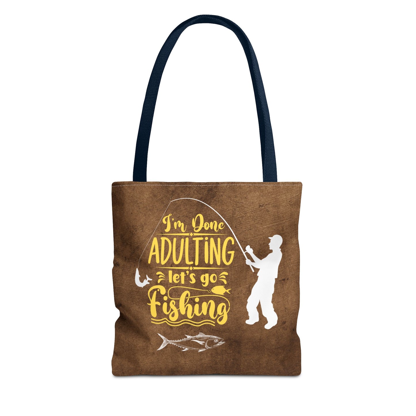 Lets Go Fishing Tote Bag