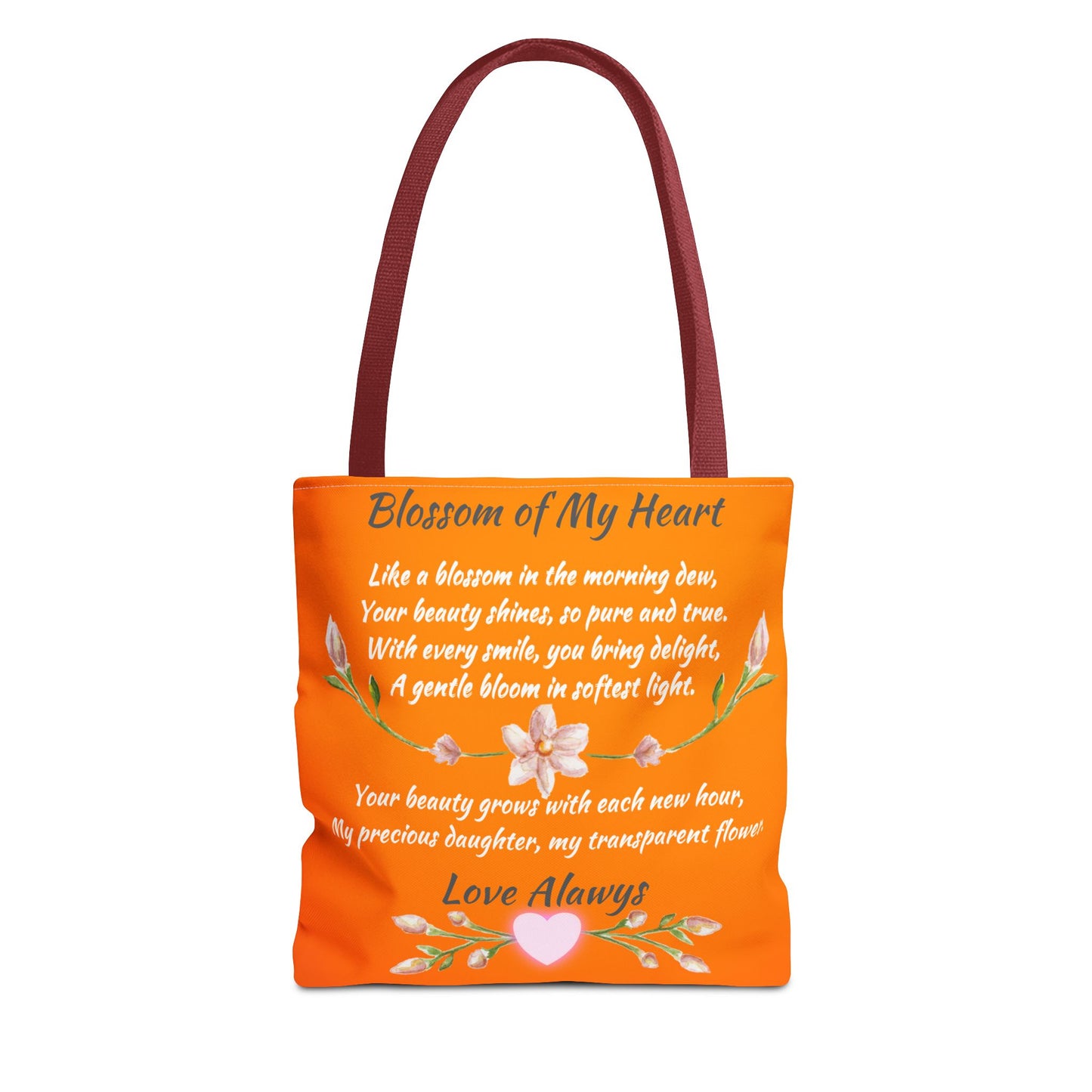 Blossom of My Heart Tote Bag -