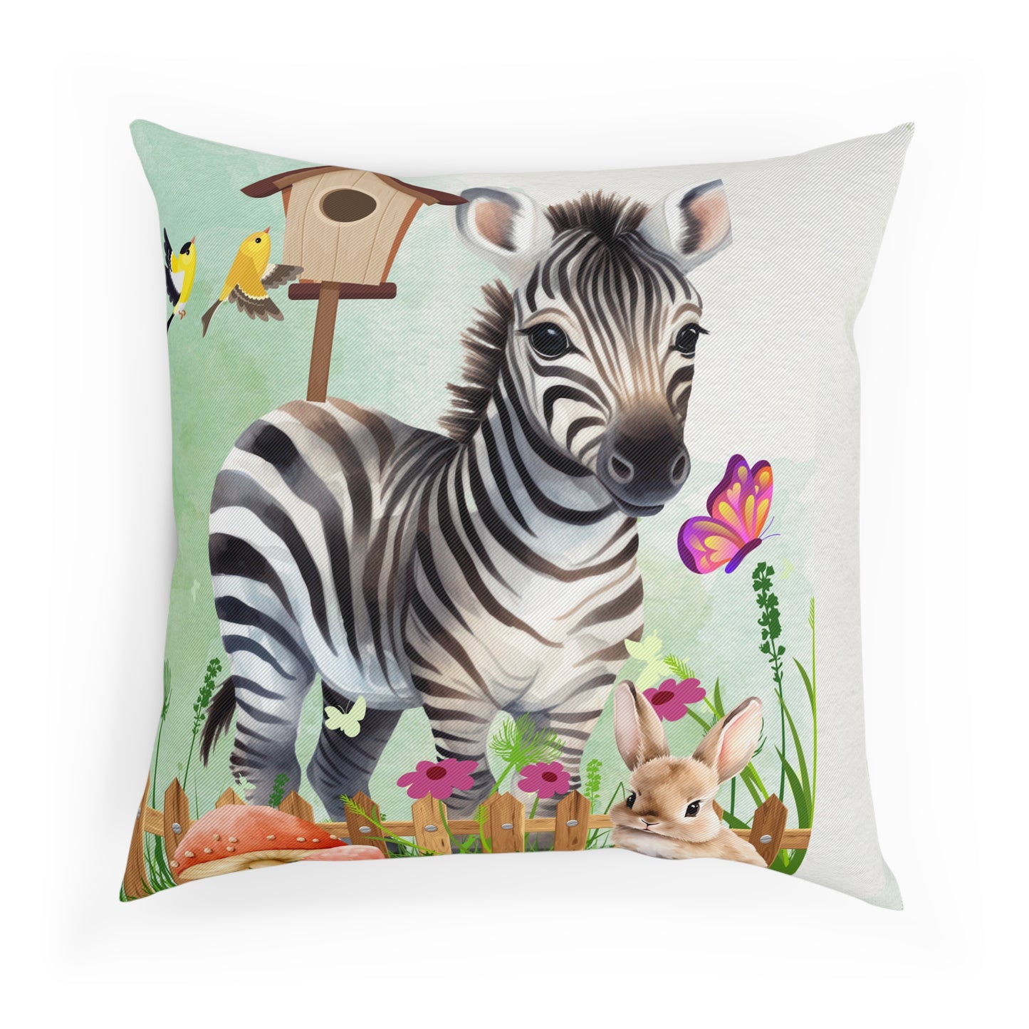 Zebra pillow