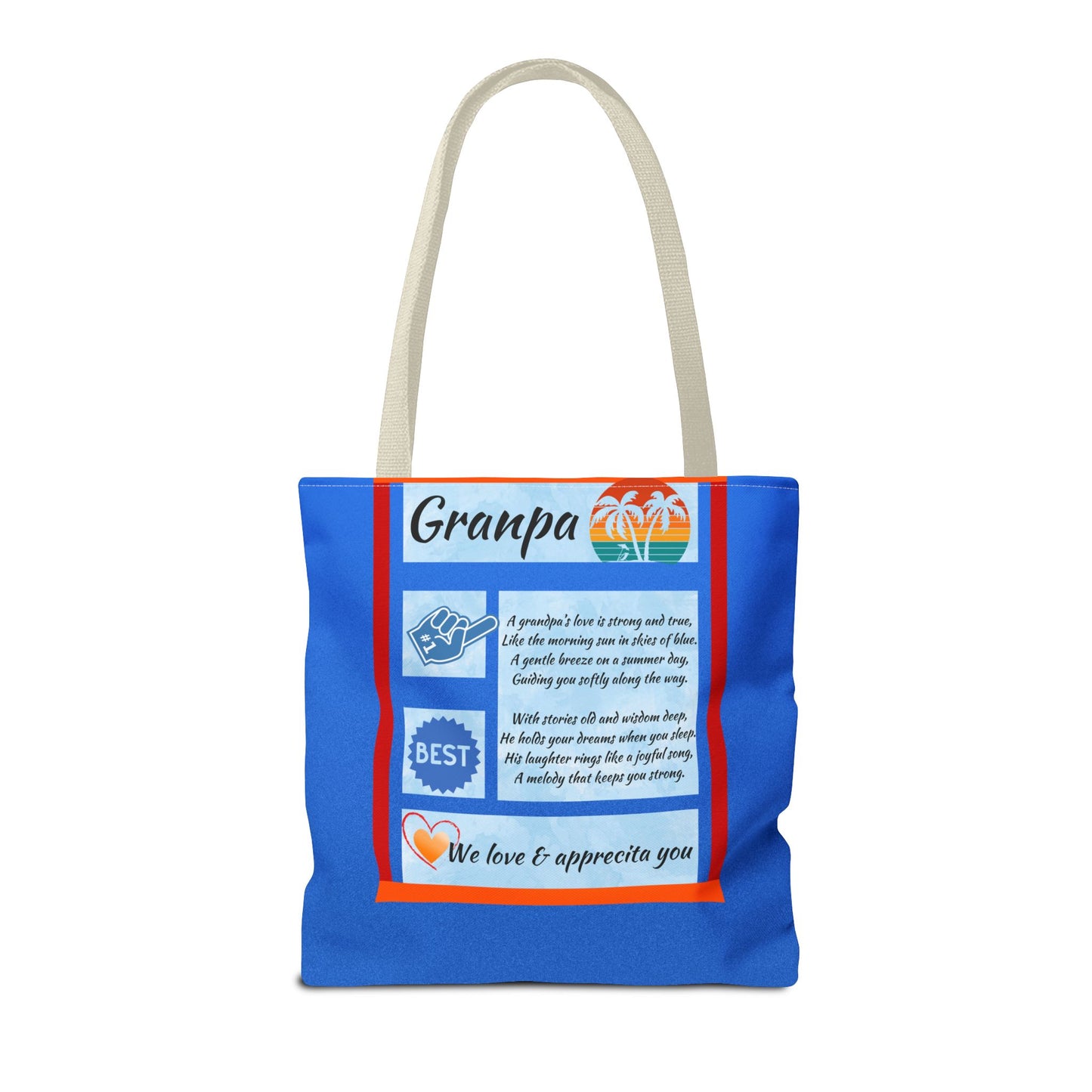 Grandpa Love Tote Bag