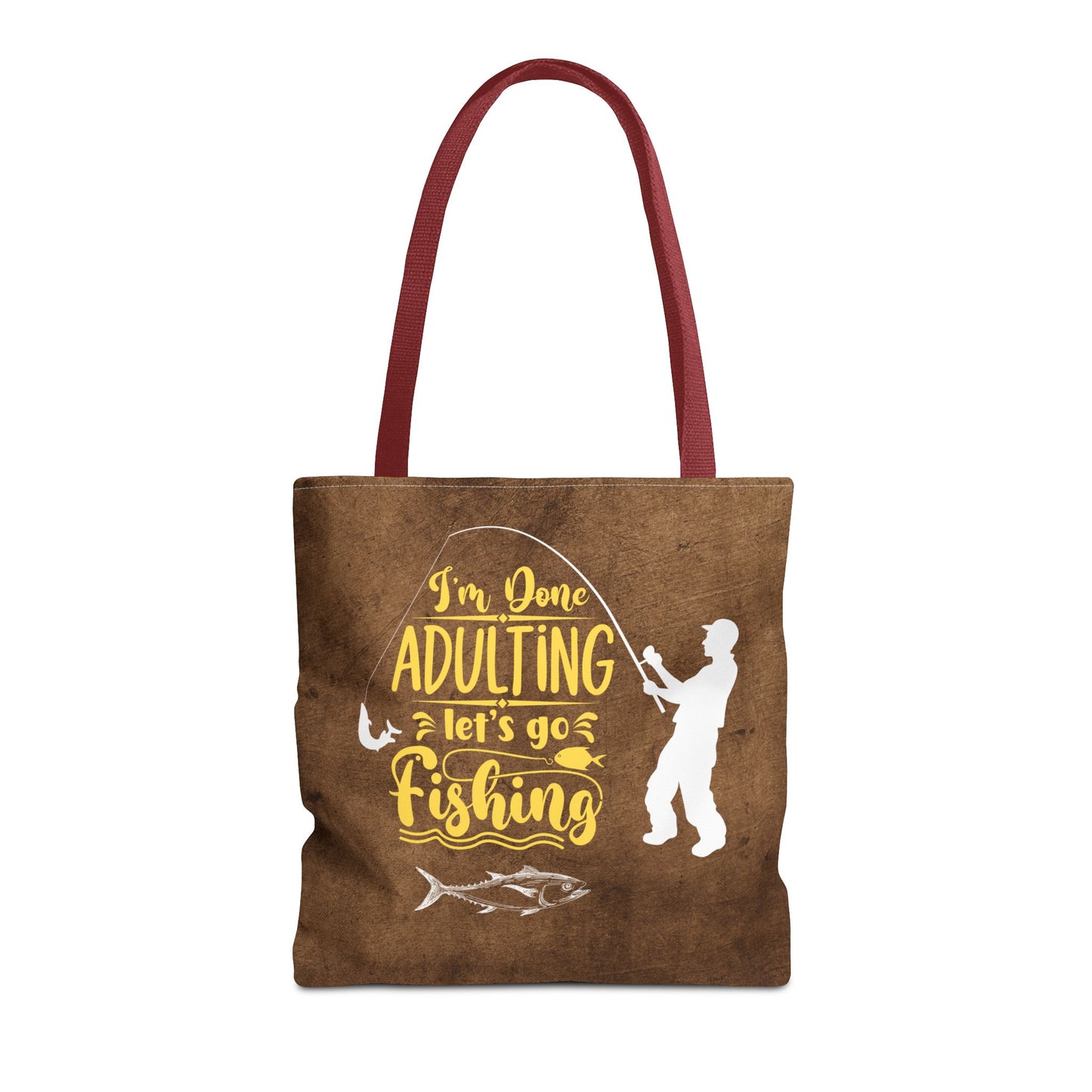 Lets Go Fishing Tote Bag