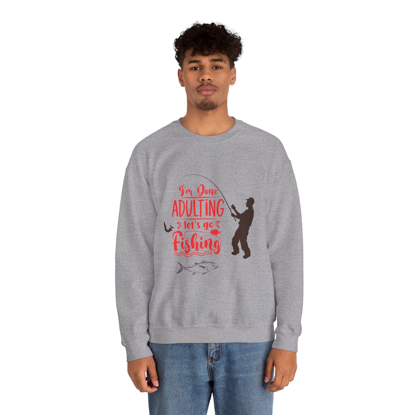 Lets Go Fishing Sweatshirt