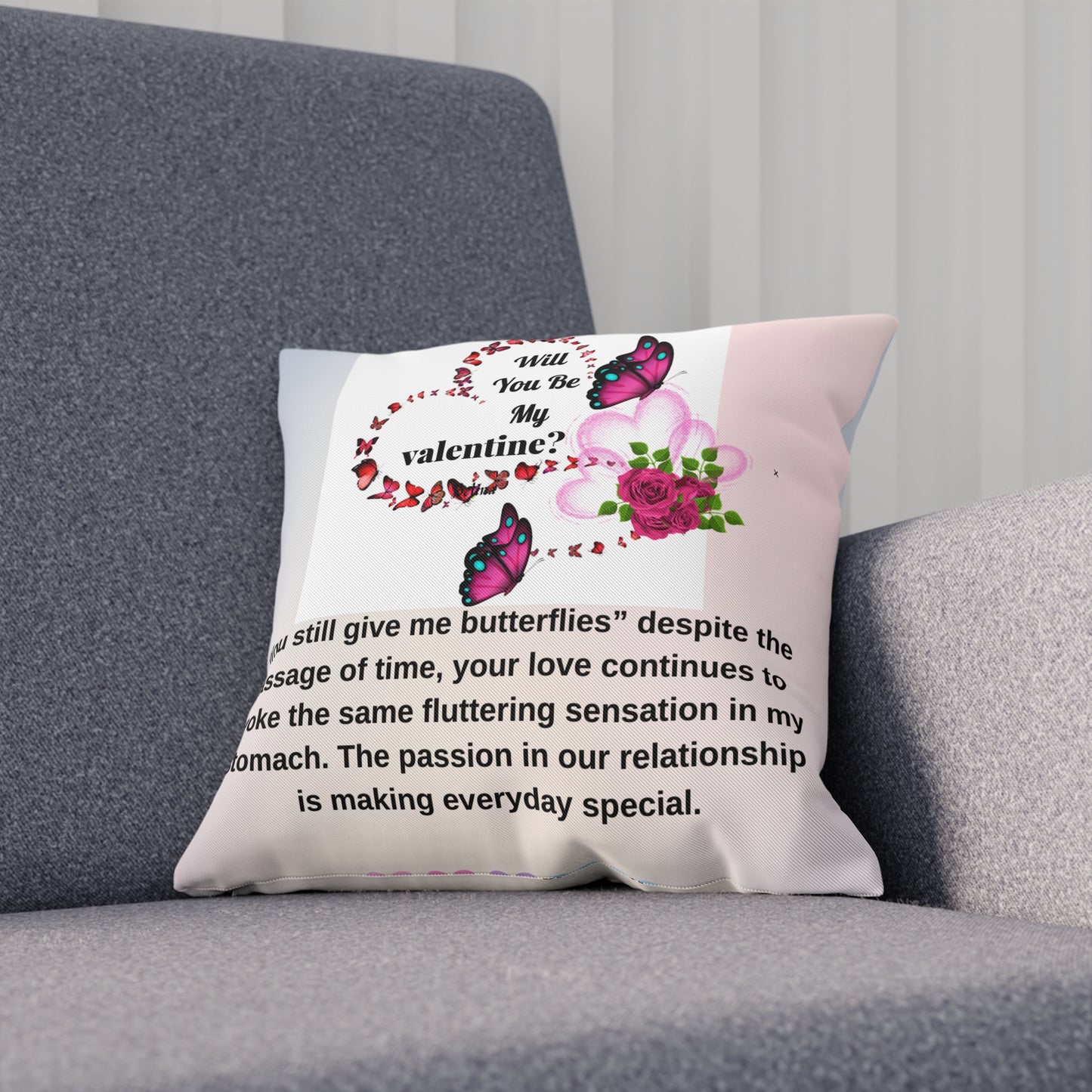 Butterfly Love Pillow