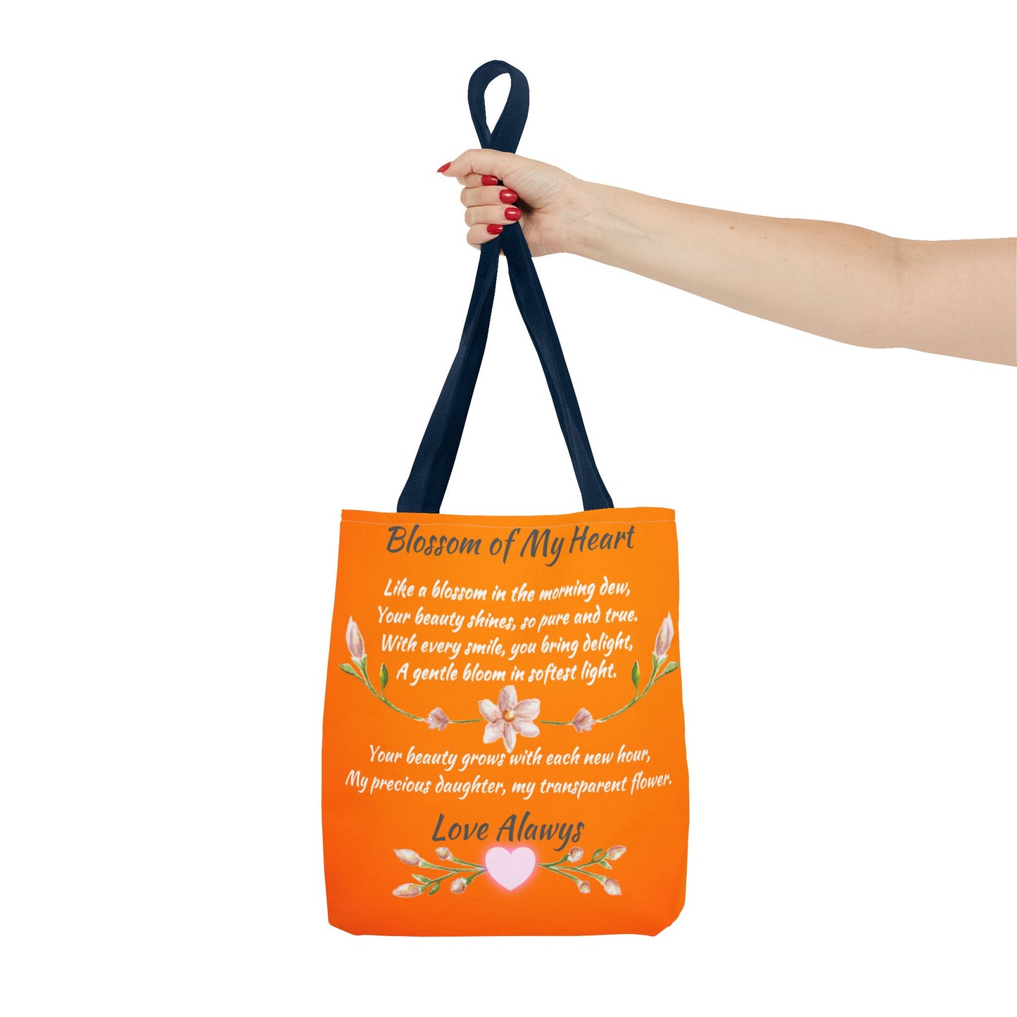 Blossom of My Heart Tote Bag -