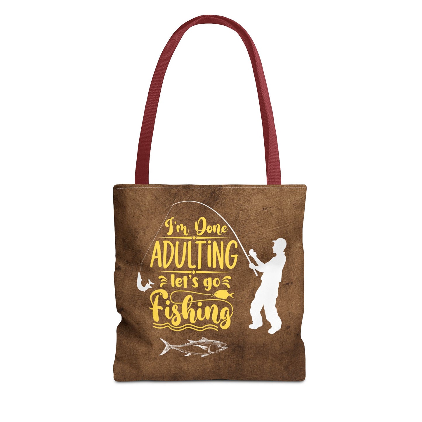 Lets Go Fishing Tote Bag