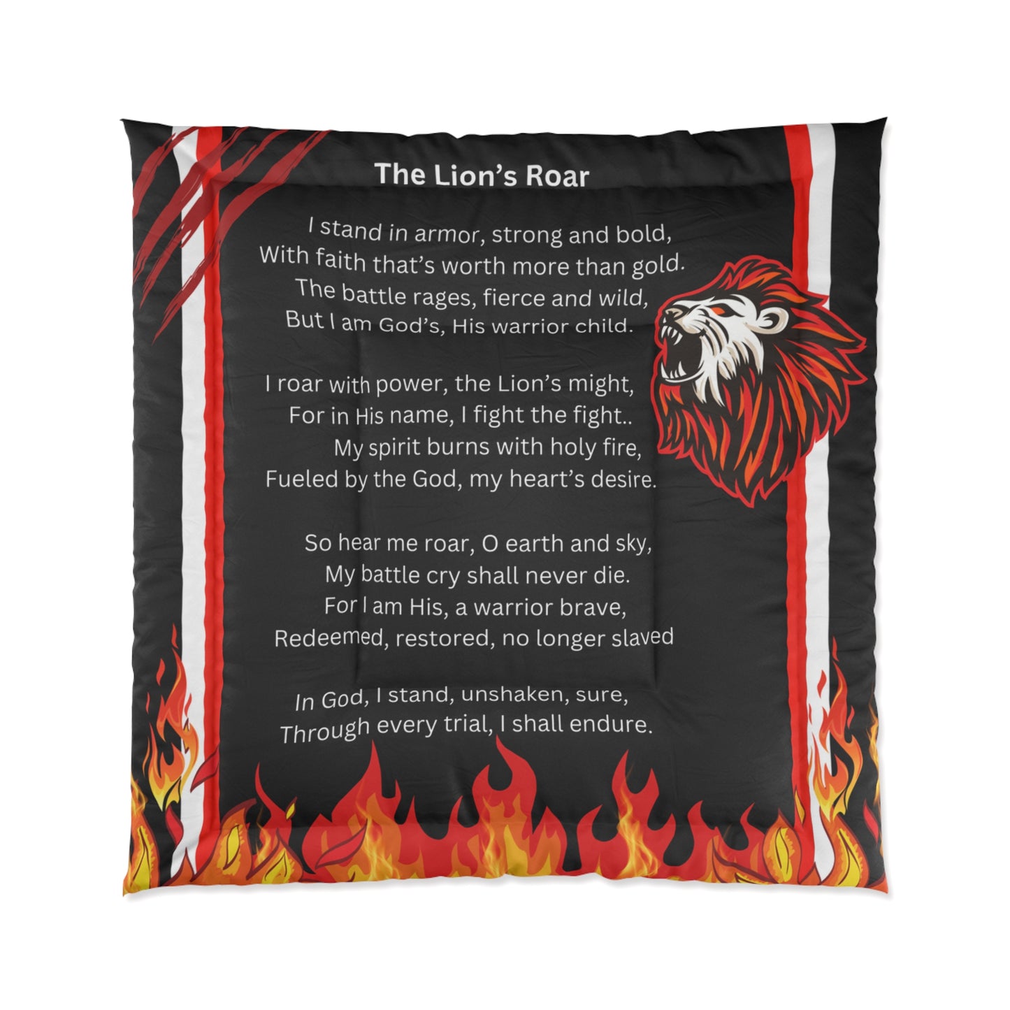 The Lions Roar Comforter