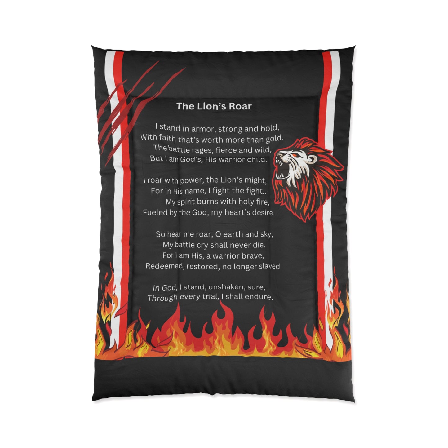 The Lions Roar Comforter