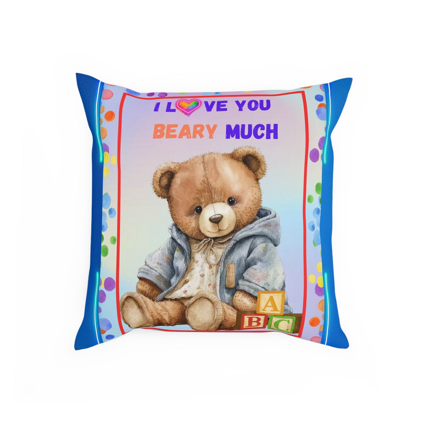 Beary Love  Pillow -