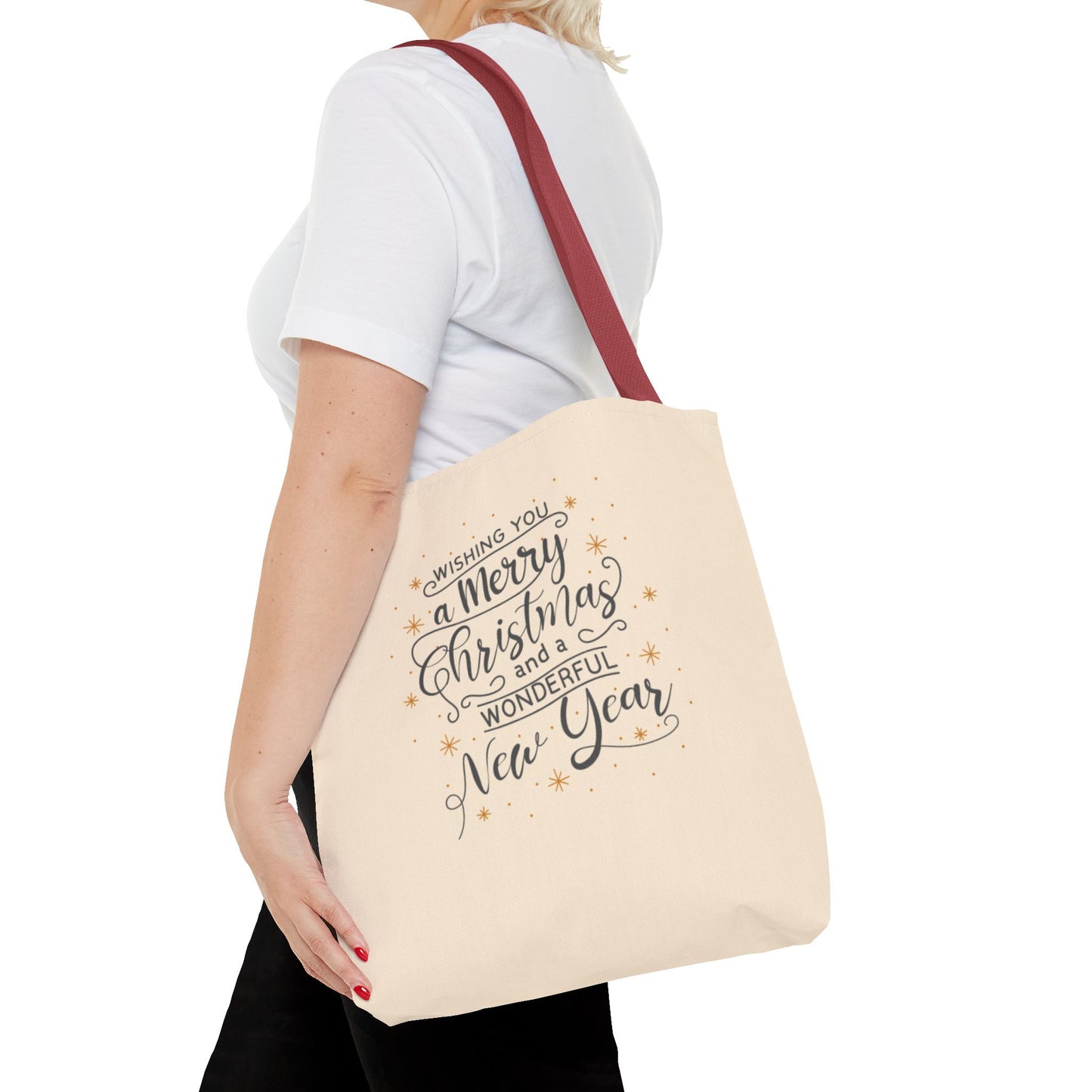 Christmas New Year Tote Bag