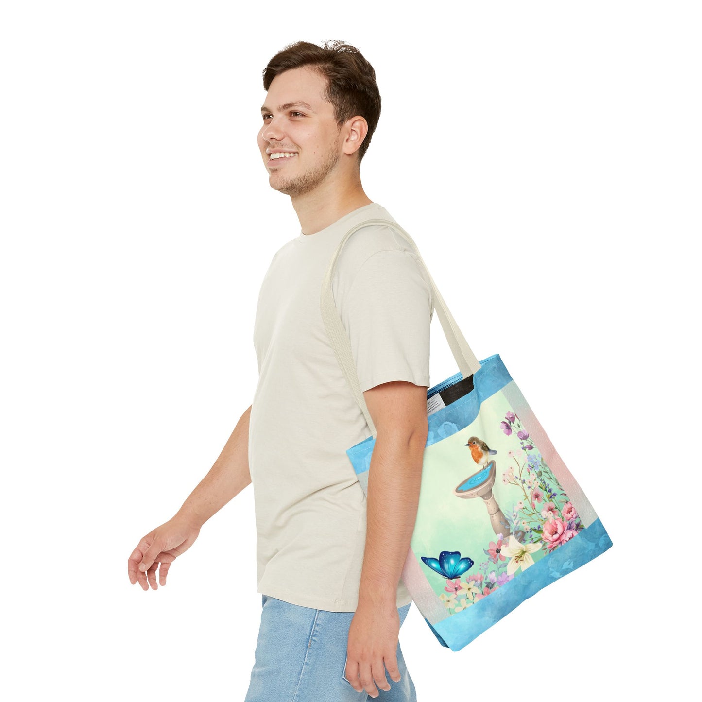 Bird Bath Tote Bag (AOP)