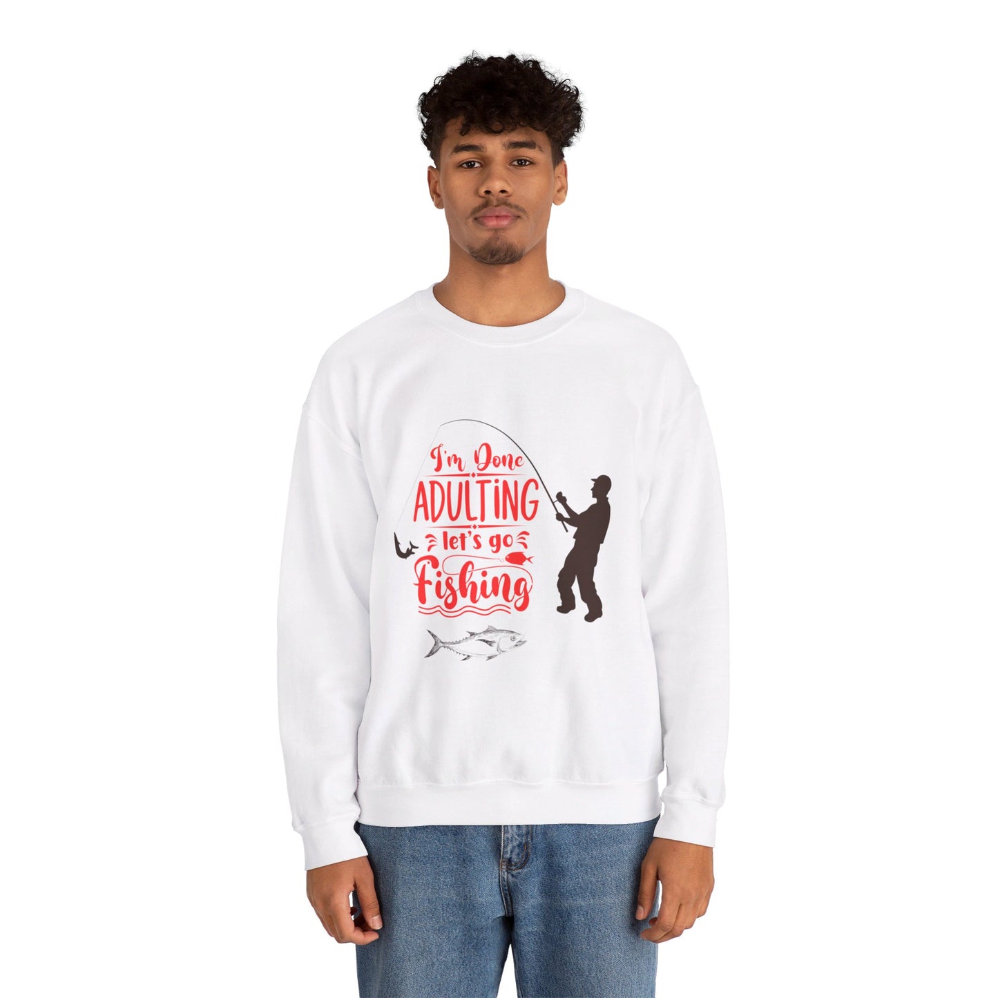 Lets Go Fishing Sweatshirt