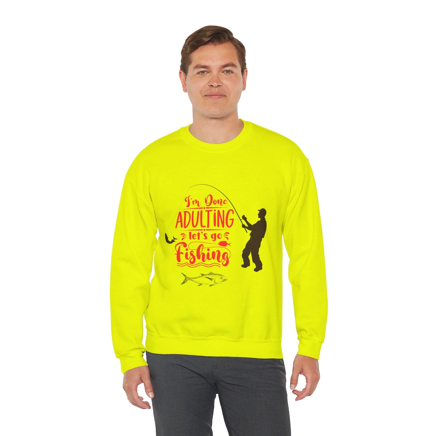 Lets Go Fishing Sweatshirt