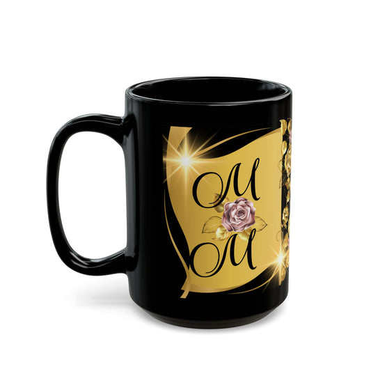 Mom black and gold - Black Mug (11oz, 15oz)