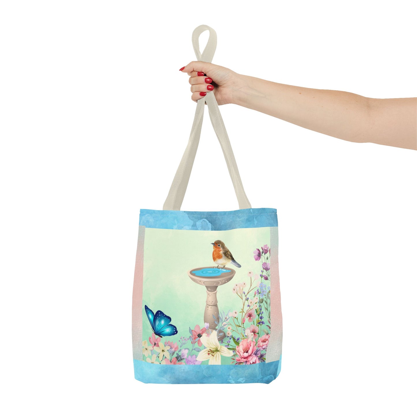 Bird Bath Tote Bag (AOP)