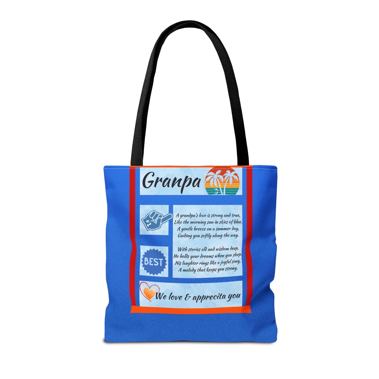 Grandpa Love Tote Bag