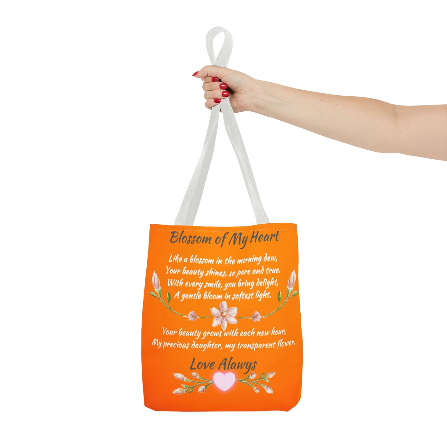 Blossom of My Heart Tote Bag -