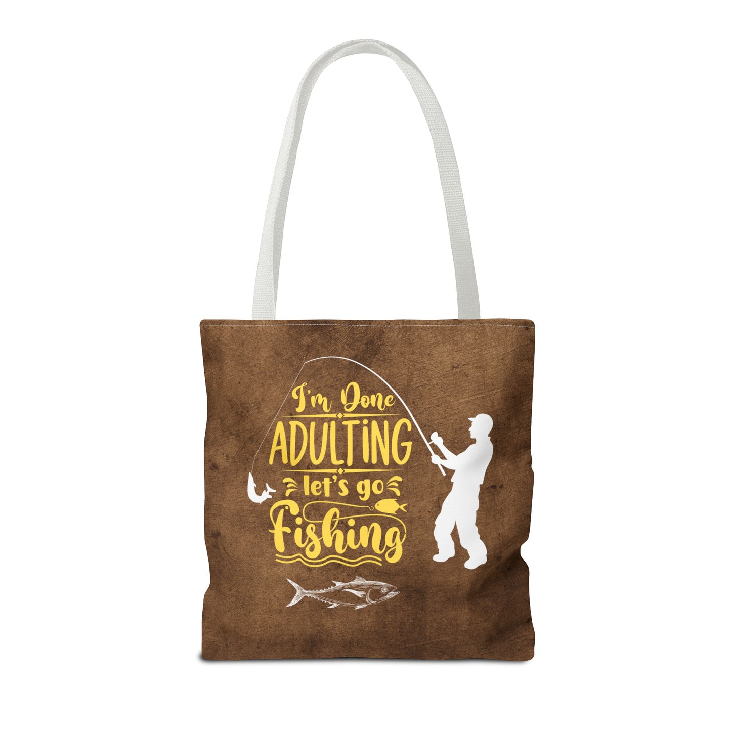 Lets Go Fishing Tote Bag