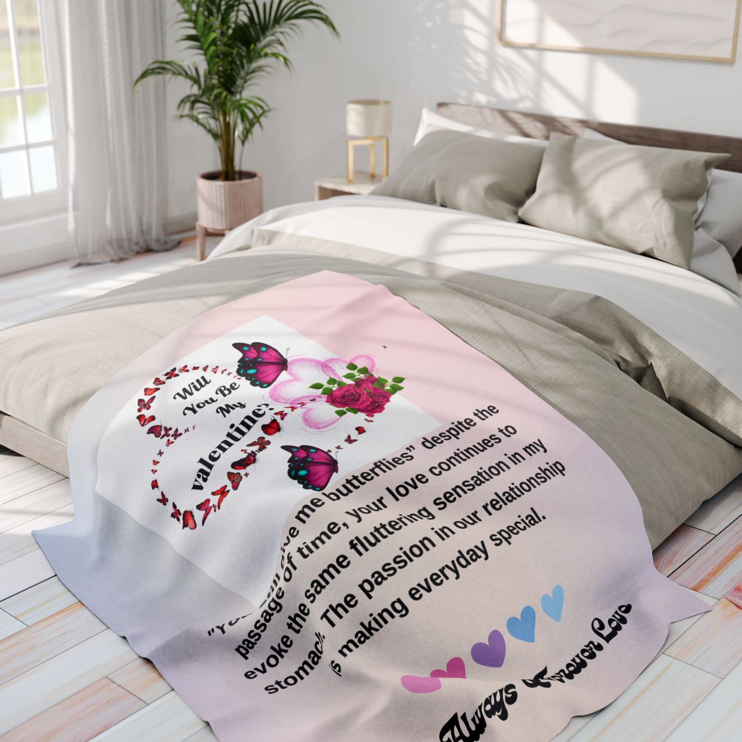 Butterfly Love Blanket