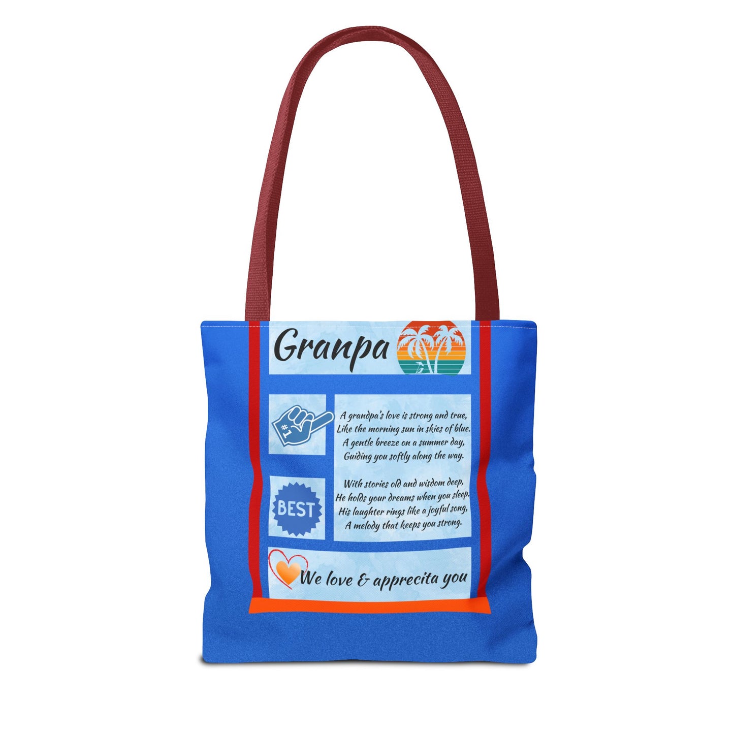 Grandpa Love Tote Bag