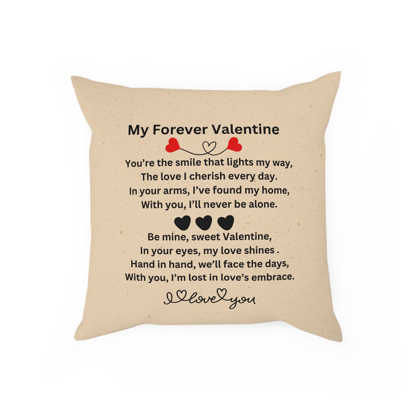 My Forever Valentine Pillow