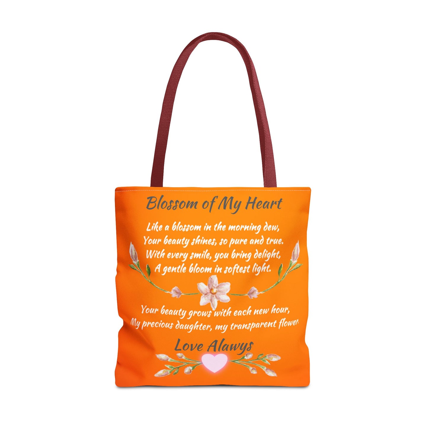 Blossom of My Heart Tote Bag -