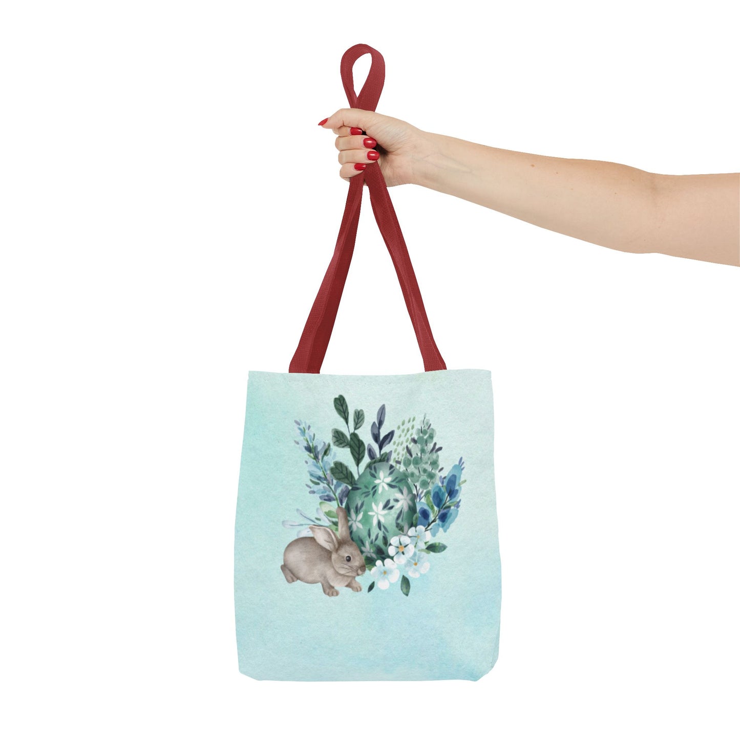 Cozy Rabbit Tote Bag