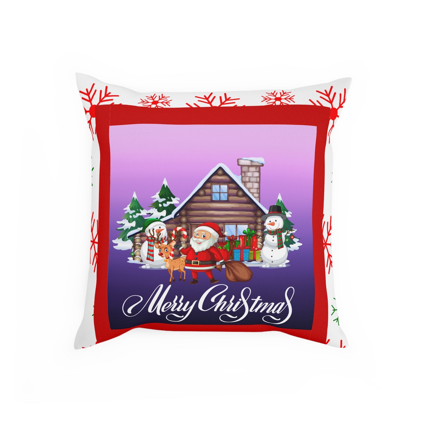 Snowflake Christmas Pillow