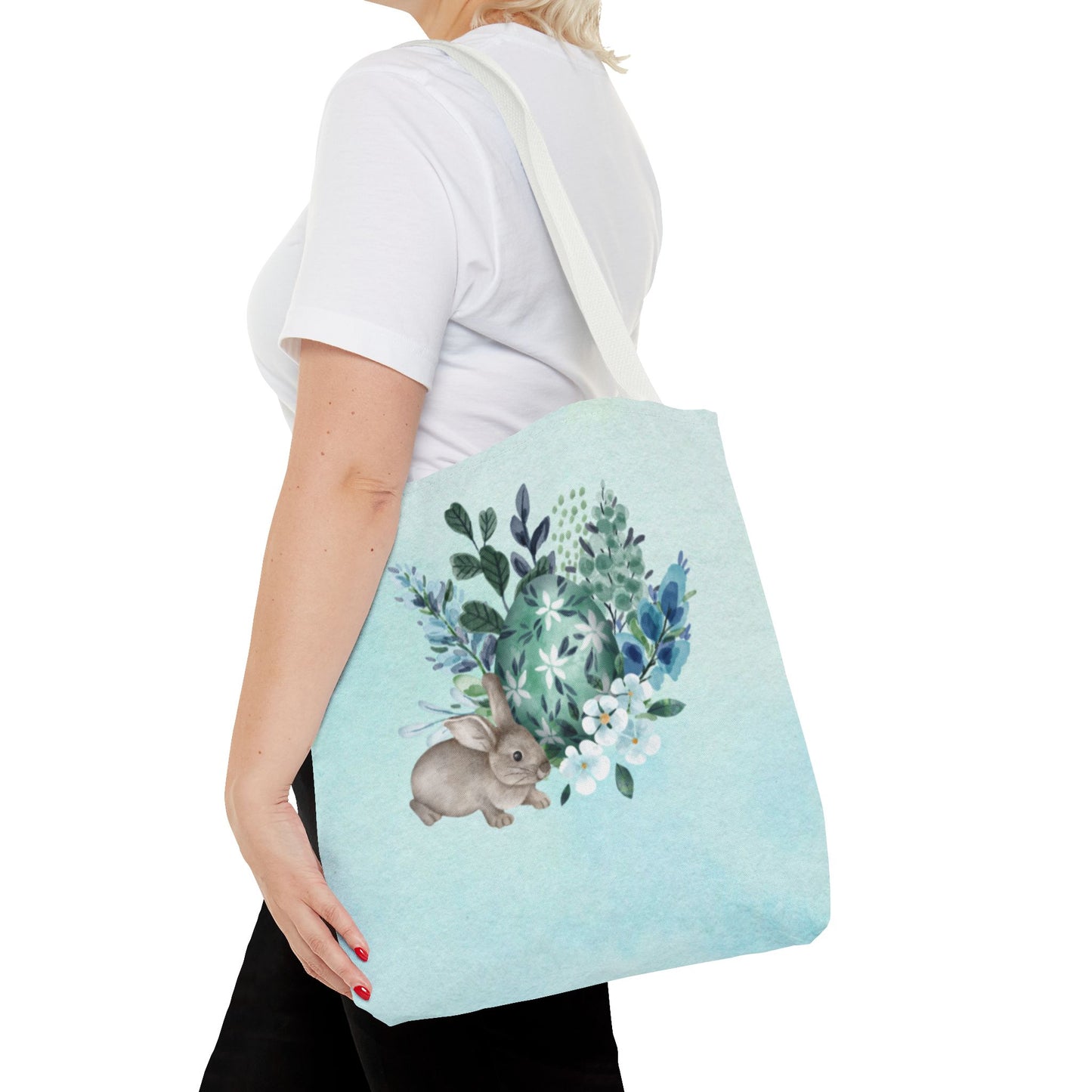 Cozy Rabbit Tote Bag