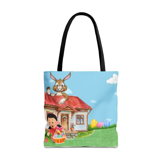 Easter Scenery Tote Bag