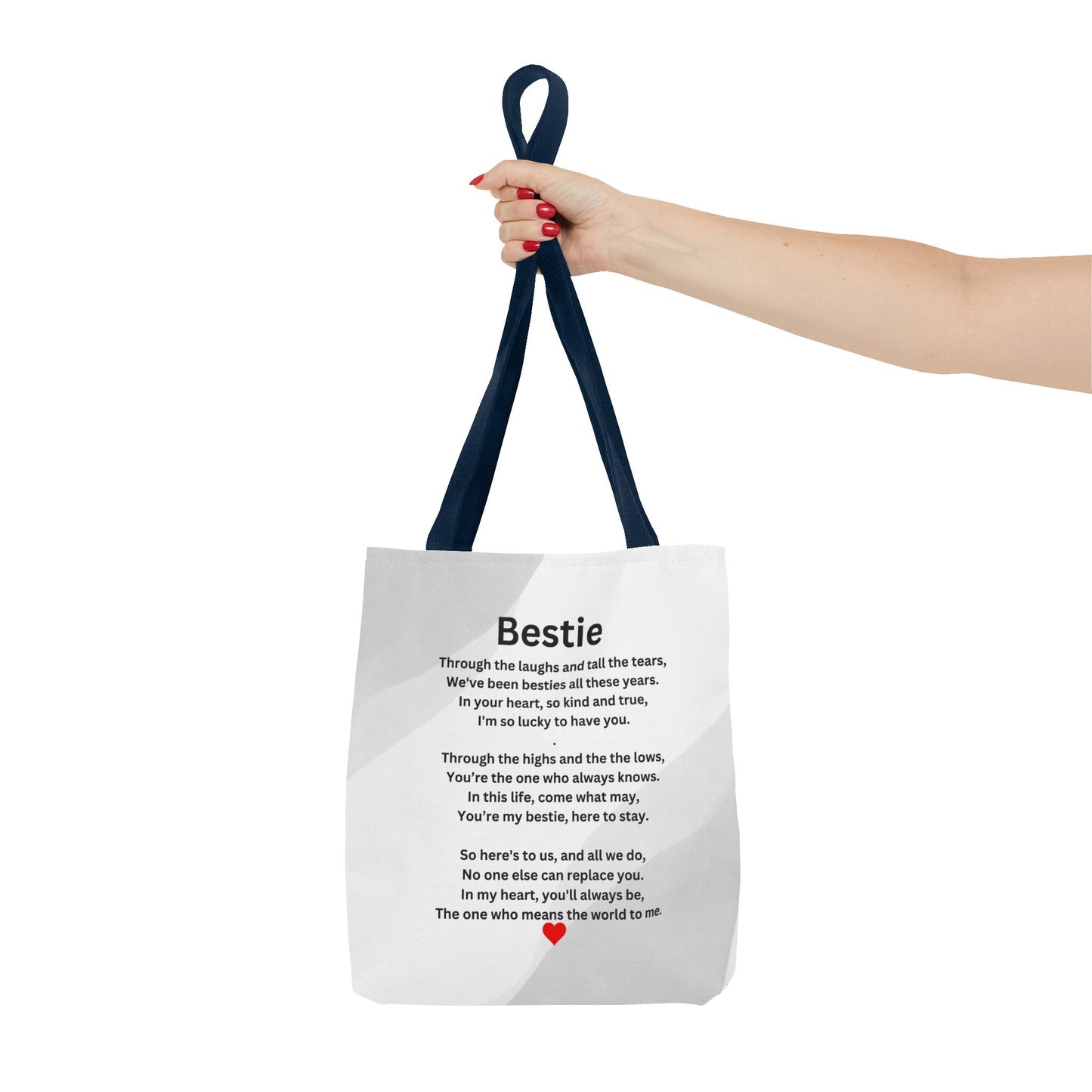 Bestie - Tote Bag (AOP)